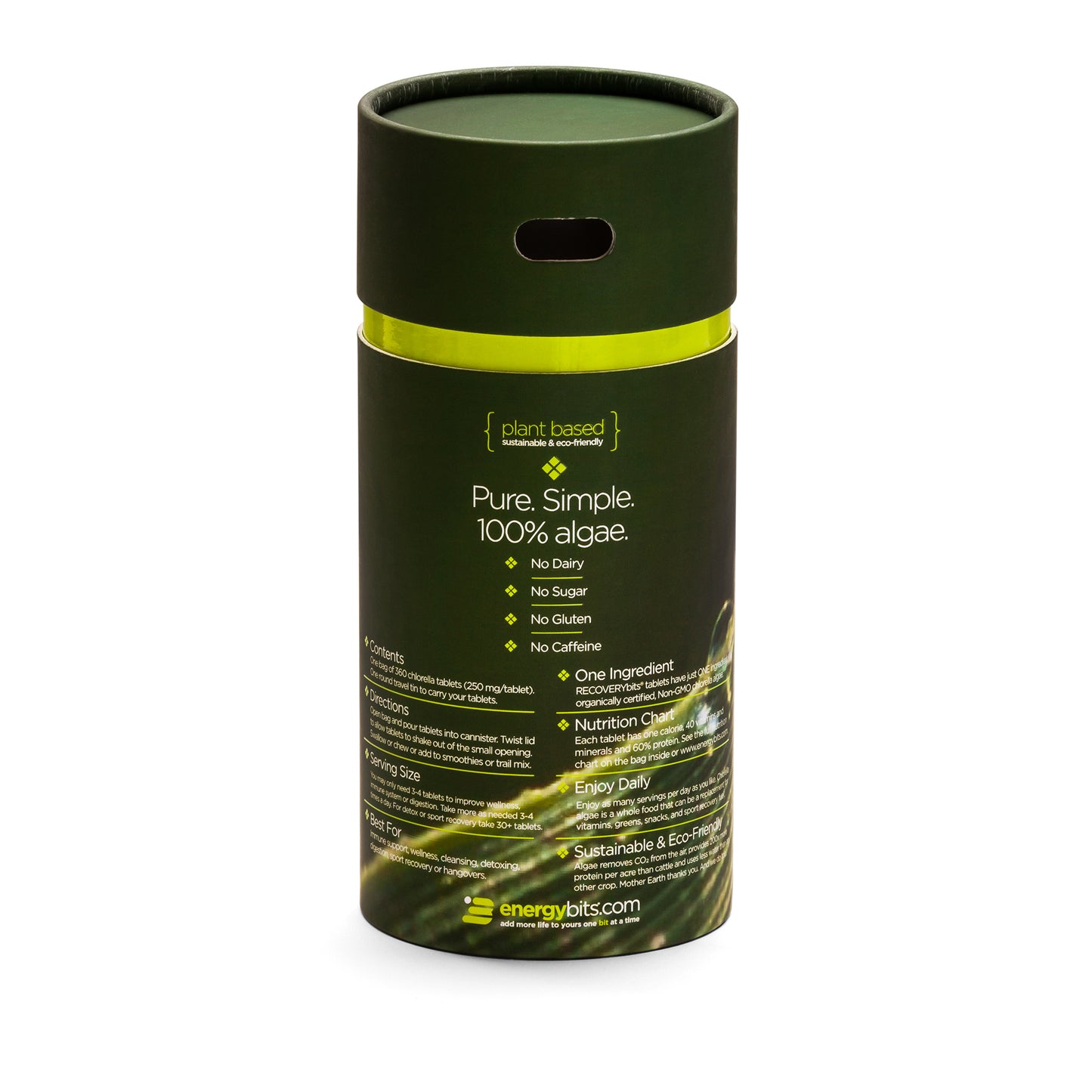Recovery Bits Chlorella - Small Canister
