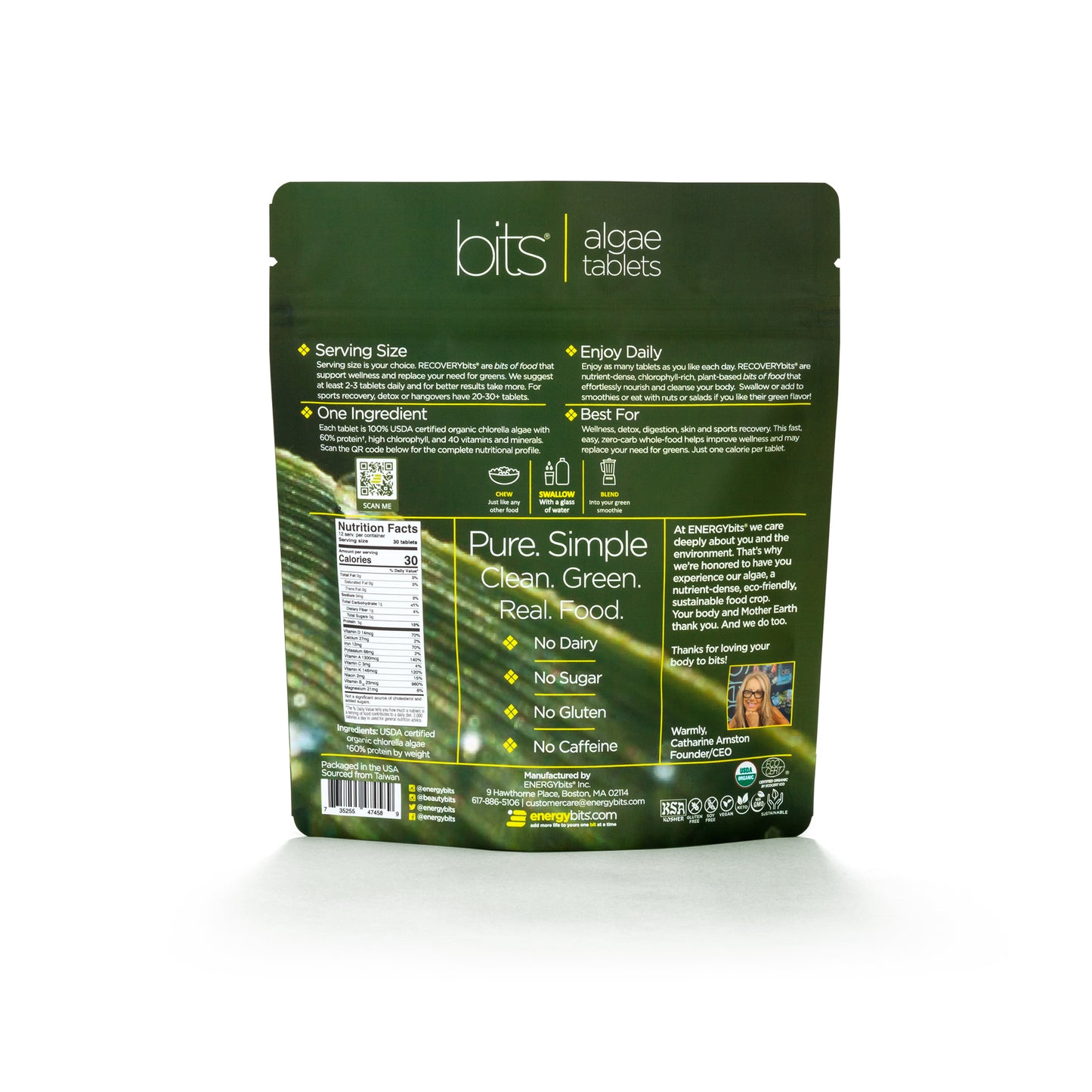 Recovery Bits Chlorella - Small Bag