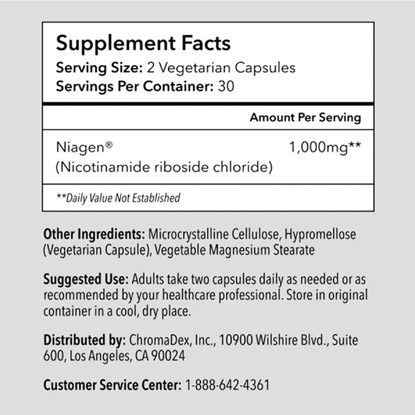 Tru Niagen® PRO 500 mg