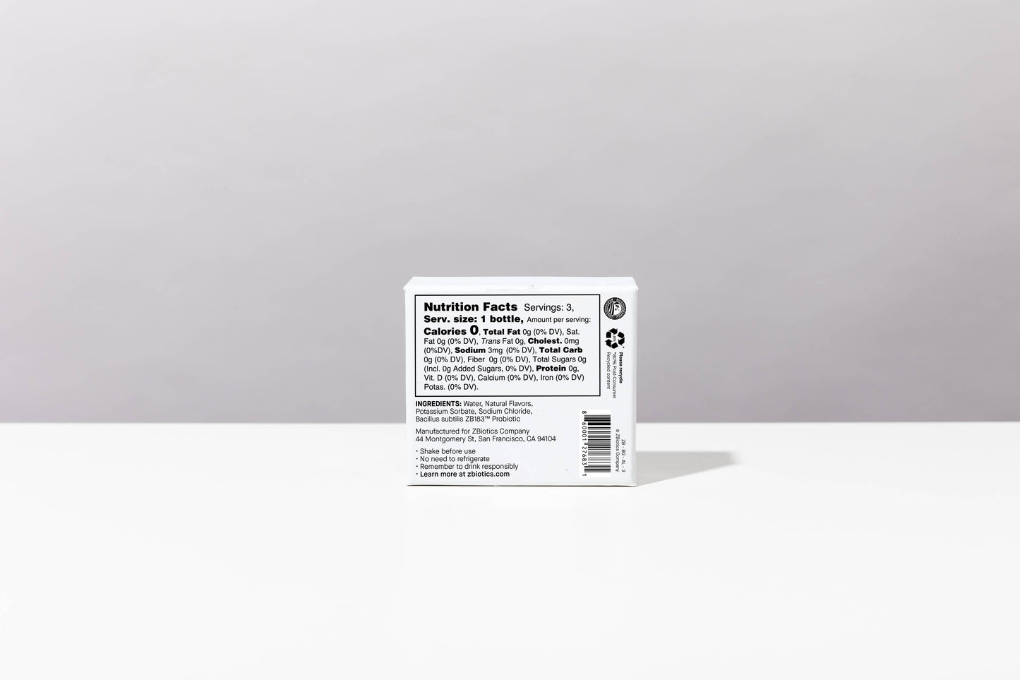 Pre-Alcohol Probiotic Drink – 3-pack