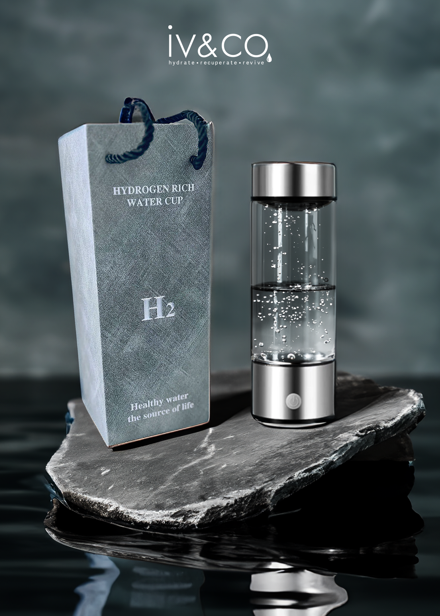 H2 - Hydrogen Generator Water Bottle