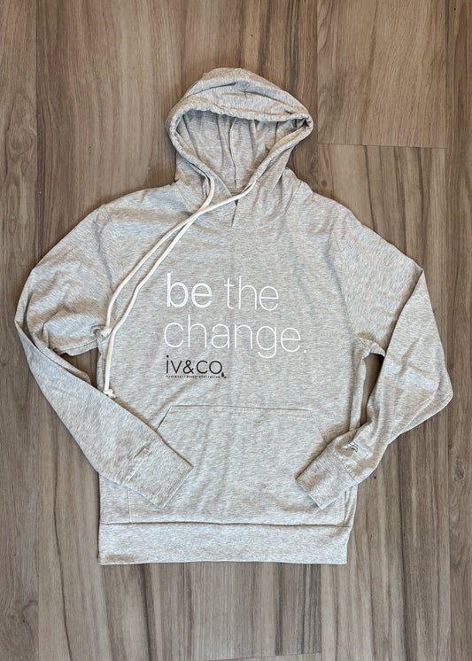 iv&co “Be the Change” Tri-Blend Hoodie