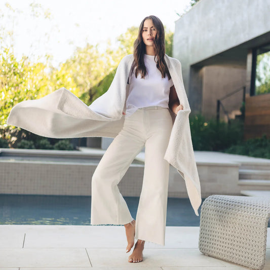 KASHWERE Weekend Shawl - Mink - 30*75