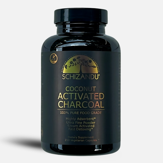 100% Food Grade Organic Coconut Activated Charcoal Capsules